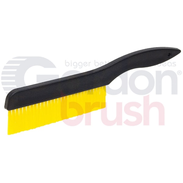 5-1/8 x 3/8 .010 Static Dissipative Nylon Bristle Shoe Handle Brush, PK3